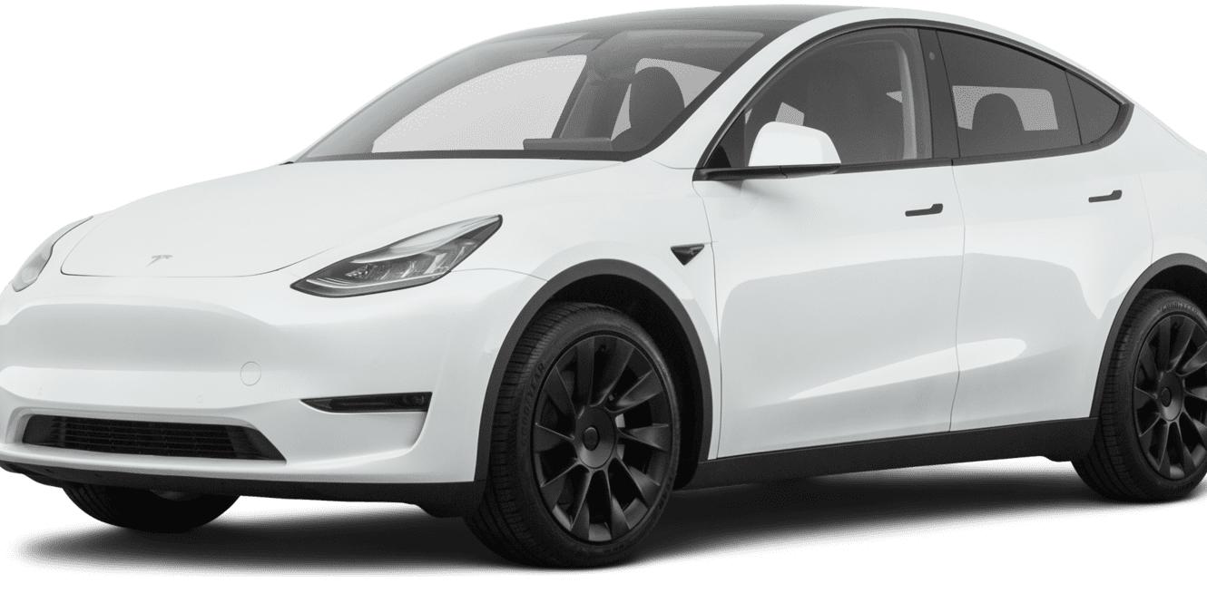 TESLA MODEL Y 2020 5YJYGDEE3LF010781 image